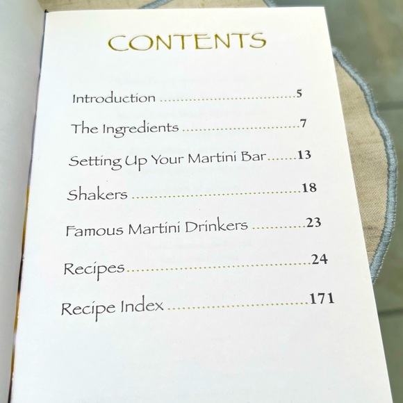 The Martini Book-201 Martini Recipes & Much More!-by Sally Ann Berk - Picture 2 of 3